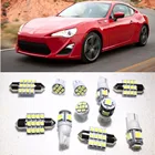 Комплект из 11 светодиодный ых светодиодных фонарей для салона T10 и 31 мм, купольная карта для Scion xD xB tC iQ FR-S 2011-2016