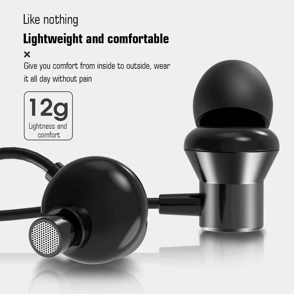 Проводные наушники вкладыши Lenovo HF130 звук тяжелый сабвуфер стерео разъем 3 5 мм