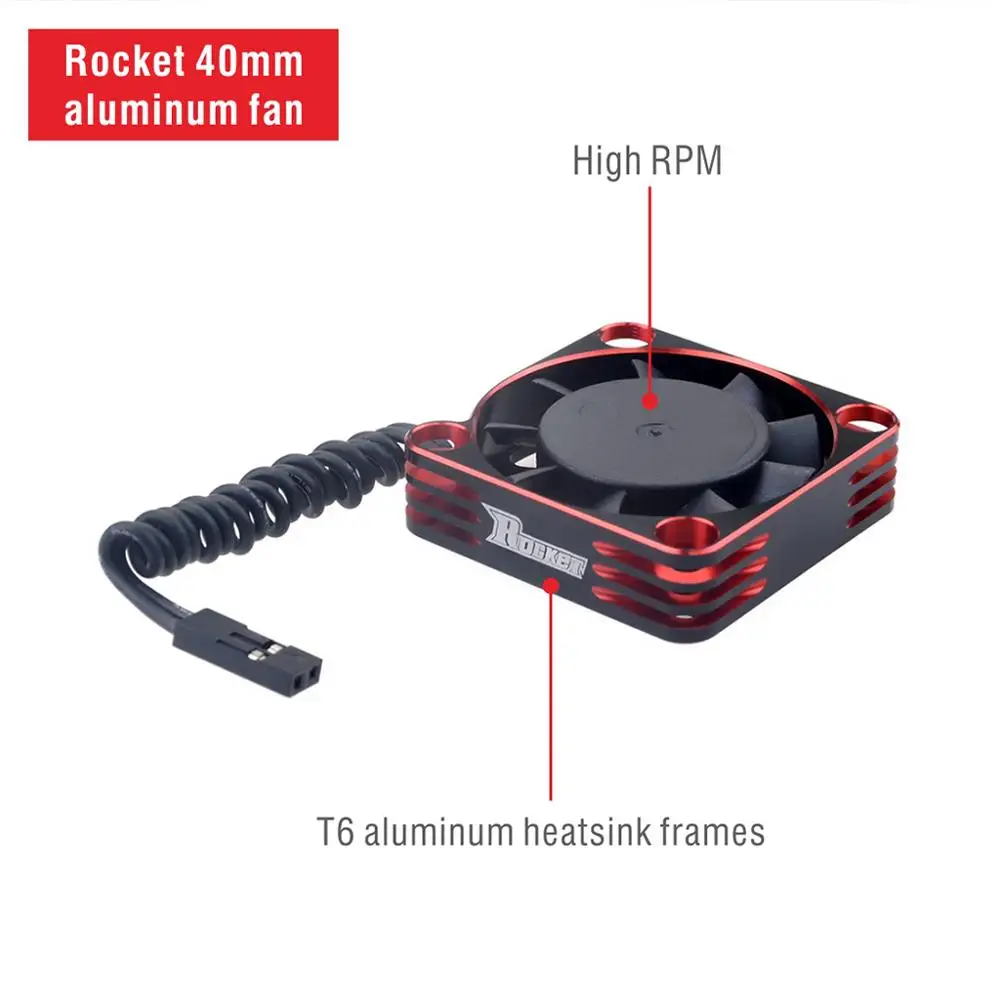 Новый вентилятор реактивного охлаждения 40 мм алюминиевый вращается при 16000RMP 8 5 в
