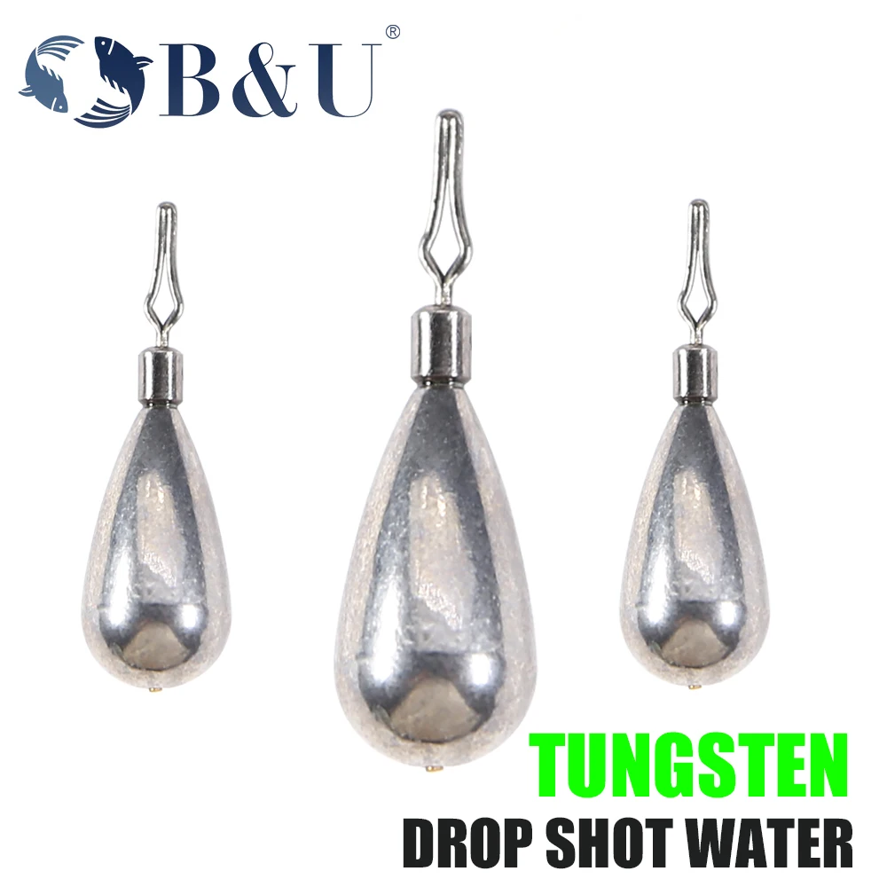 Вольфрамовые грузила B &amp U для рыбалки джиг-головка мягкого приманка карпа на