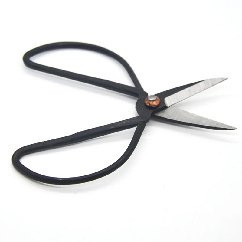 

Free shipping wangwuquan 120mm length forged carbon steel bonsai tool trimming scissors household snipper