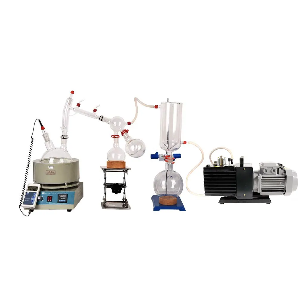 Лабораторное оборудование 2л короткоходовая Дистилляция химия Лабораторная
