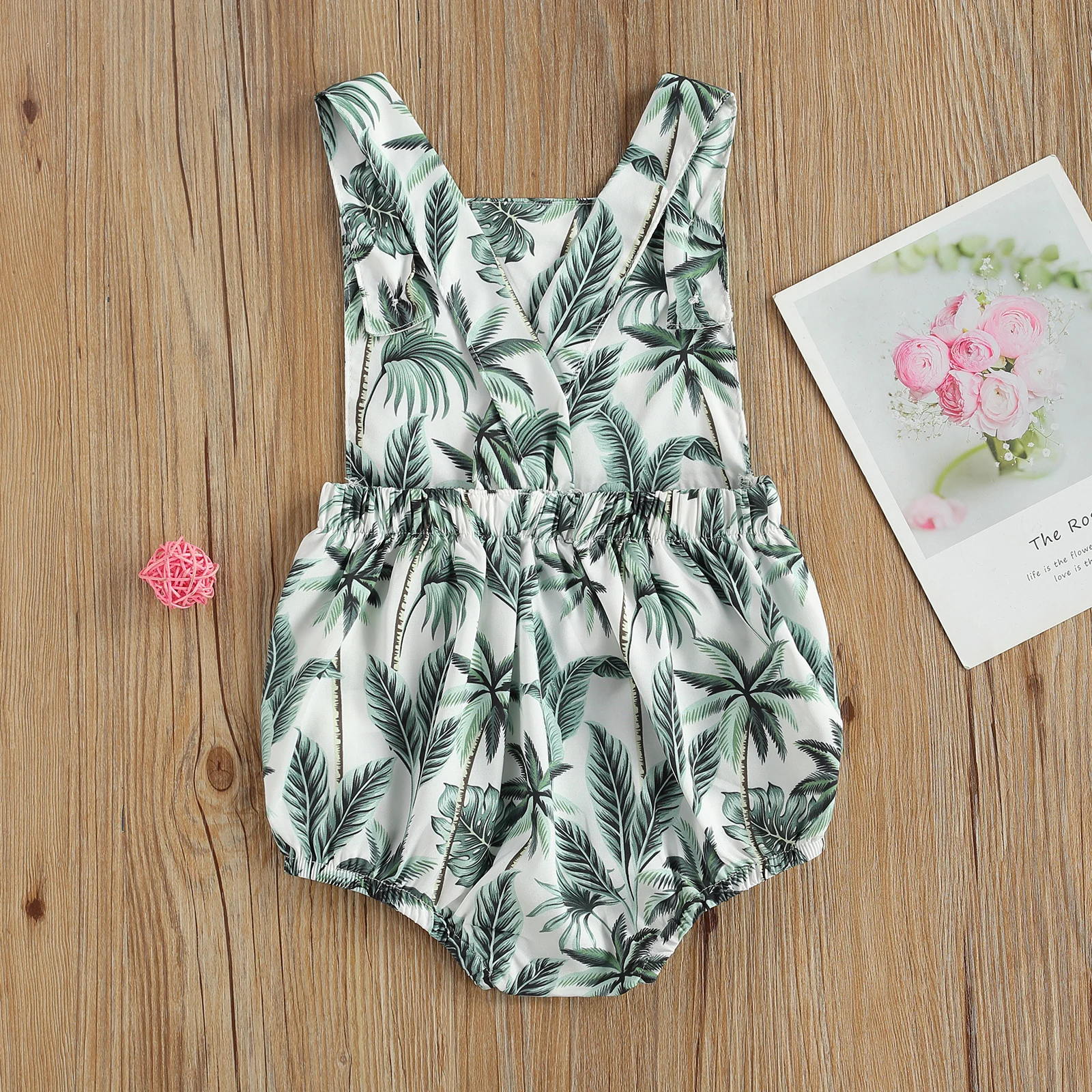 

Baby Boys Girls Rompers Summer Sleeveless Leaf/Rainbow Printed Baby Clothes Cute Infants Girls jumpsuit Clothing