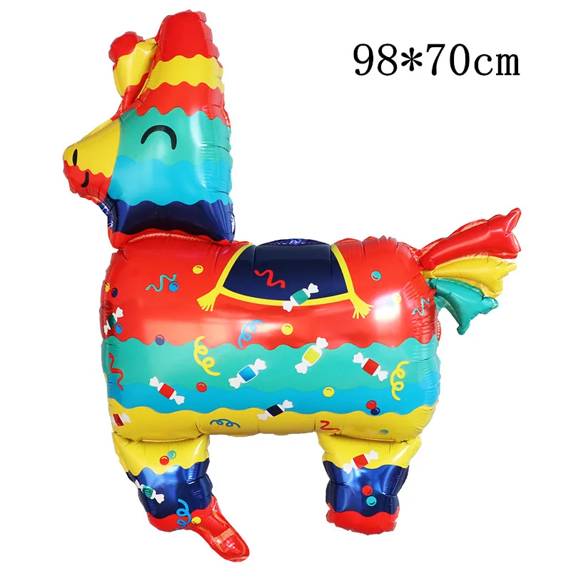 

10/20/50pcs Colorful Pinata Llama Foil Balloons Cartoon Animal Alpaca Air Globos Baby Shower Wedding Birthday Party Decorations