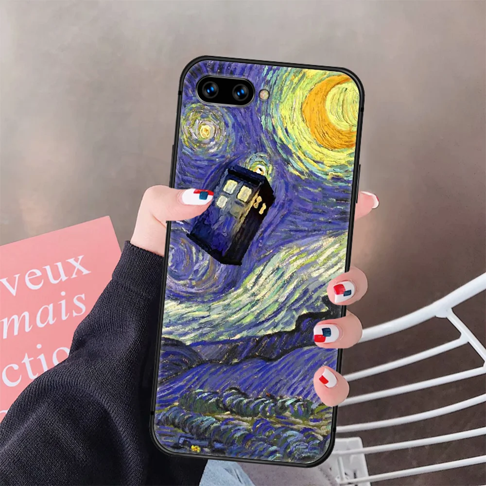 

Art Van Gogh Oils Colorful Phone Case Cover Hull For HUAWEI Honor 8 8c 8a 8x 9 9a 9x V10 MATE 10 20 I Lite Pro black Waterproof