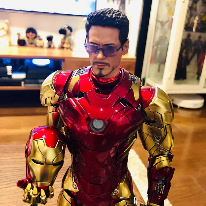 1/6 масштаб Ironman Tony Stark Young/старая голова скульптурная фигура тела DIY фигурки