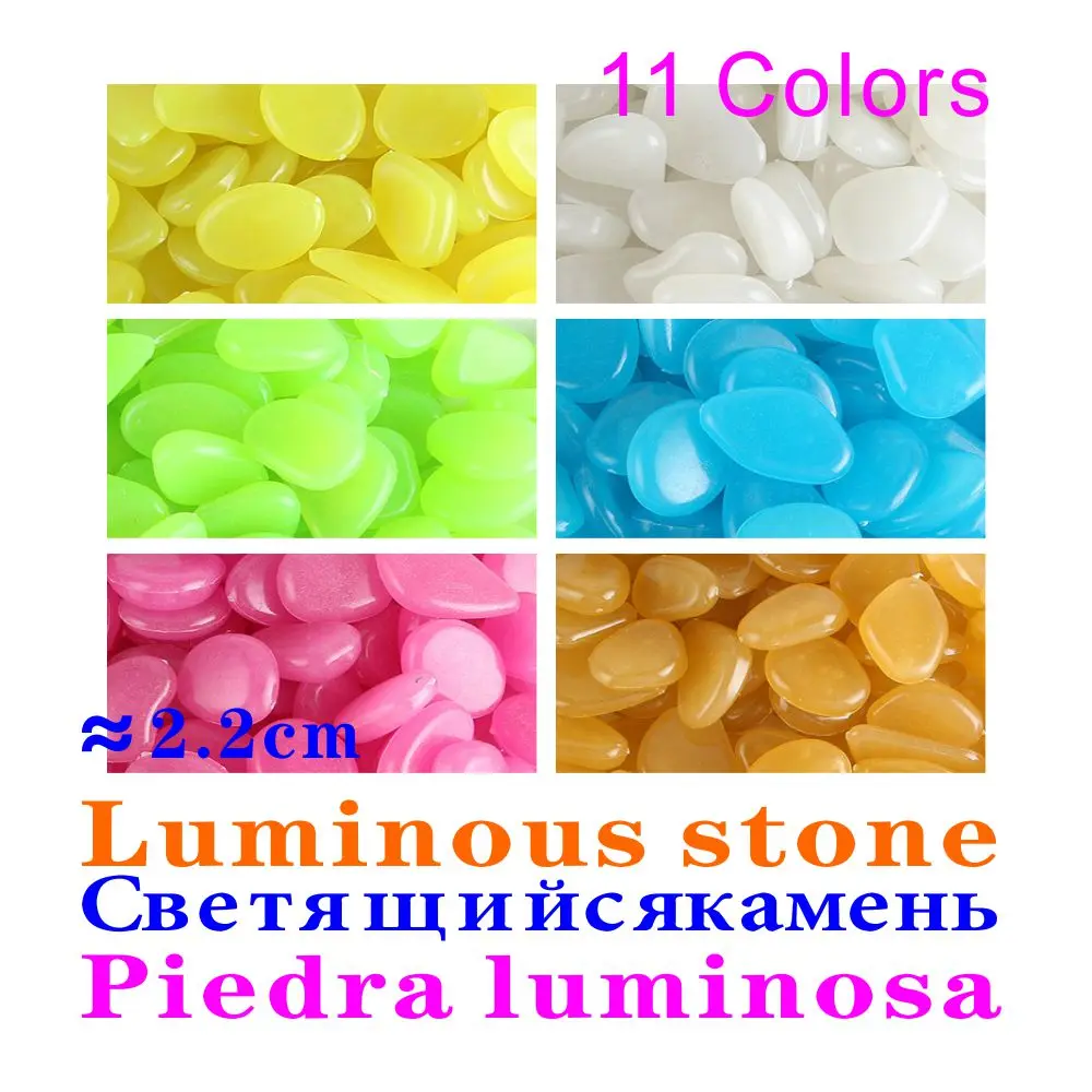 

25-50pcs Luminous Stones Rocks for Walkways Garden Path Patio Lawn Garden Yard Decor Luminous Stones Outdoor Luminous Pebbles