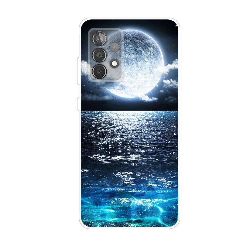 For Samsung Galaxy A52 5G Case Soft silicone TPU Back Cover For Samsung A52 5G 2021 Phone Cases A52 A 52 5G A526B Coque Shell