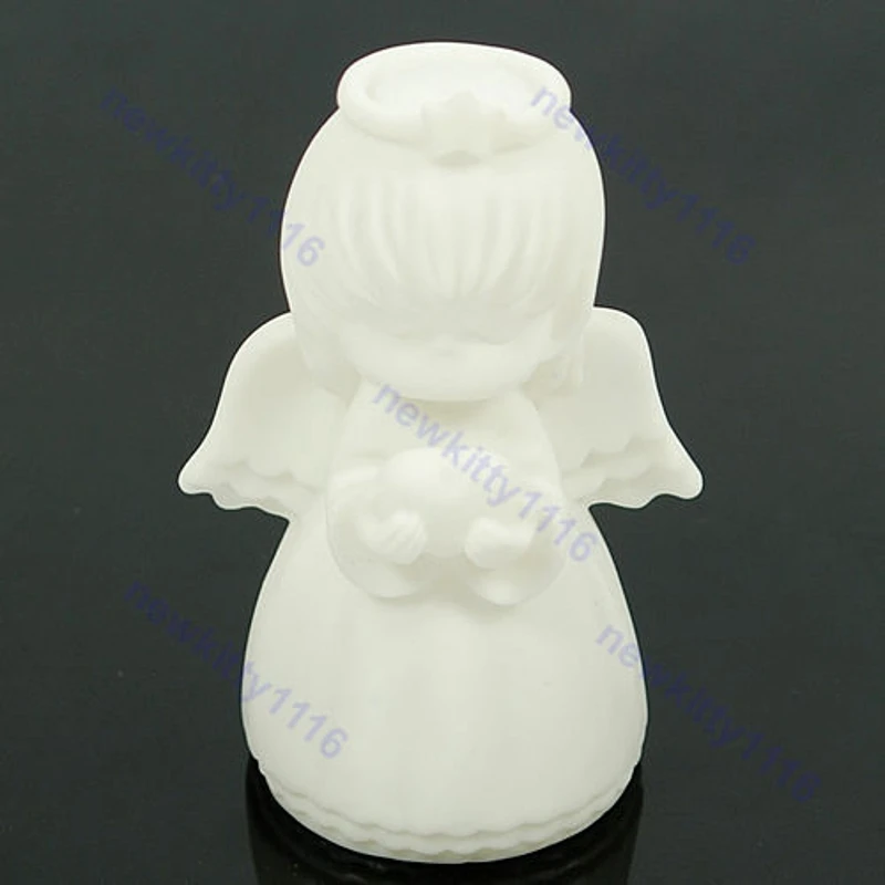 

Cute Angel 7-Color Changing LED Lamp Decor Night Light