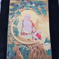 maitreya buddhas extensive embroidery paintings home decoration murals 3 options