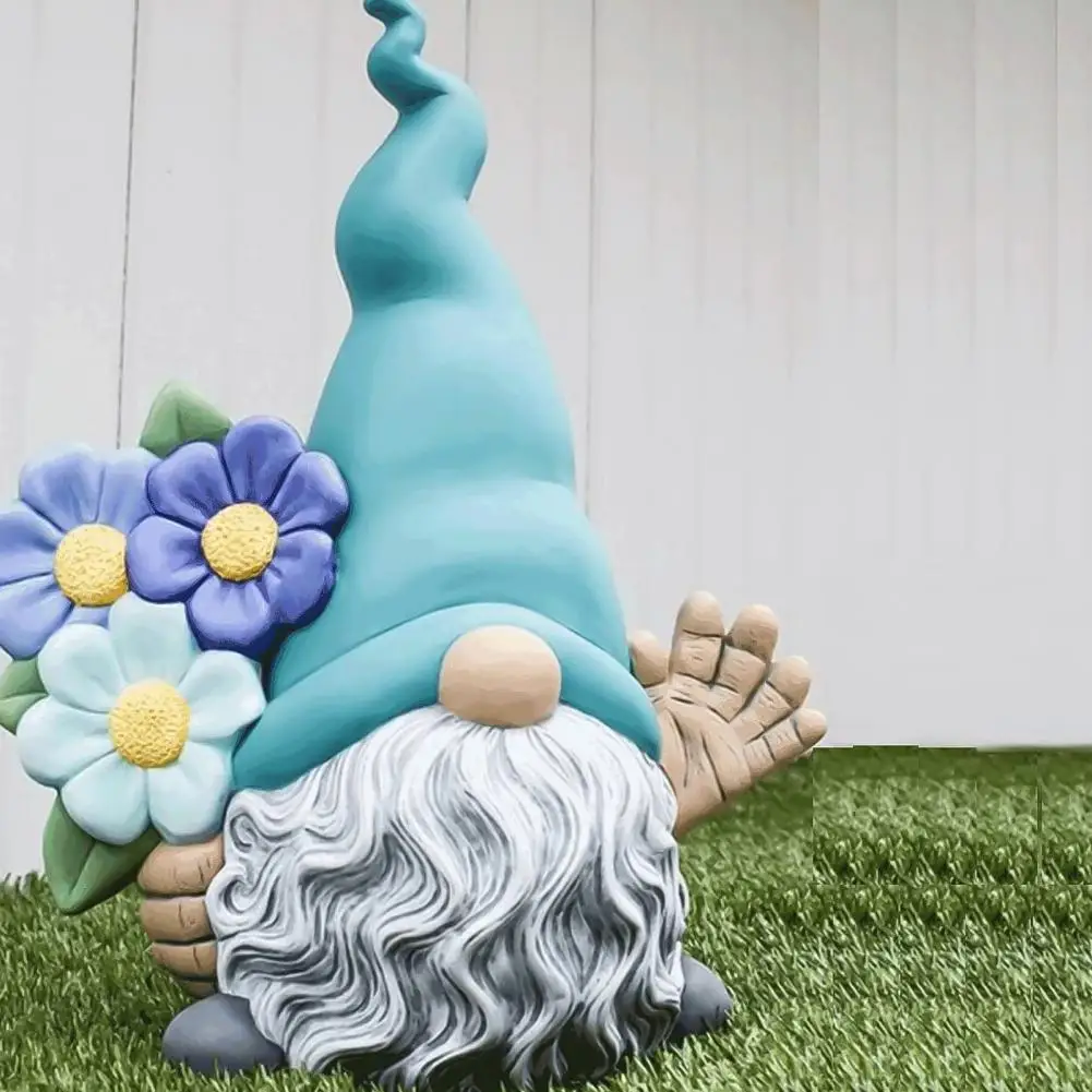 

Dwarf Statue Model Handmade Decorative Eye-Catching Garden Exquisite Dwarf Statue Display Yard Miniature Garden Decor