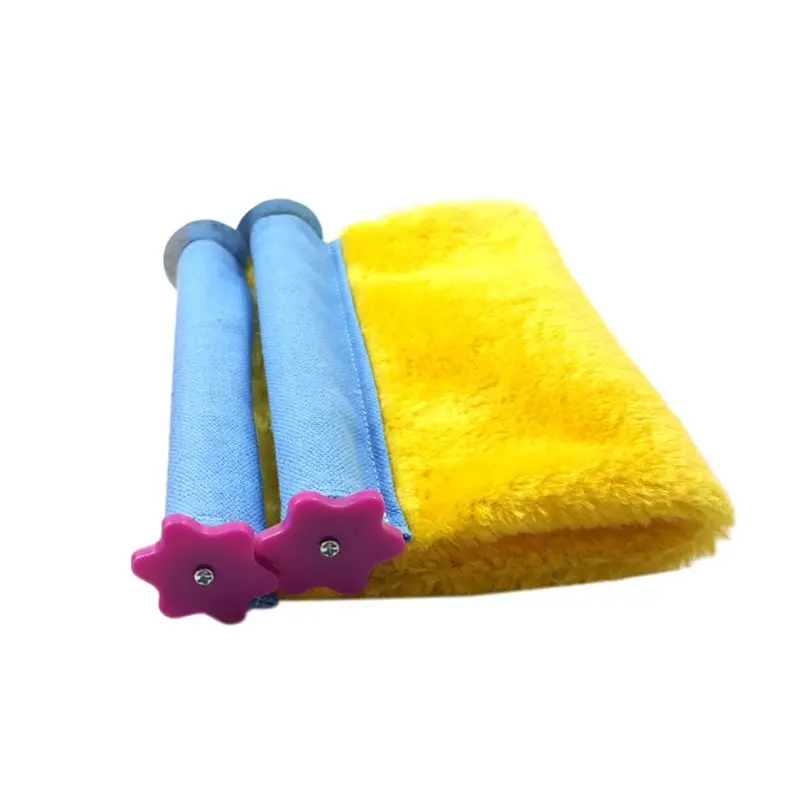 Цвет: желтый Warm Bird Nest Hammock Parrot Cockatiel Hamster Chinchilla Cage Sleeping Bed - Цвет: Цвет: желтый