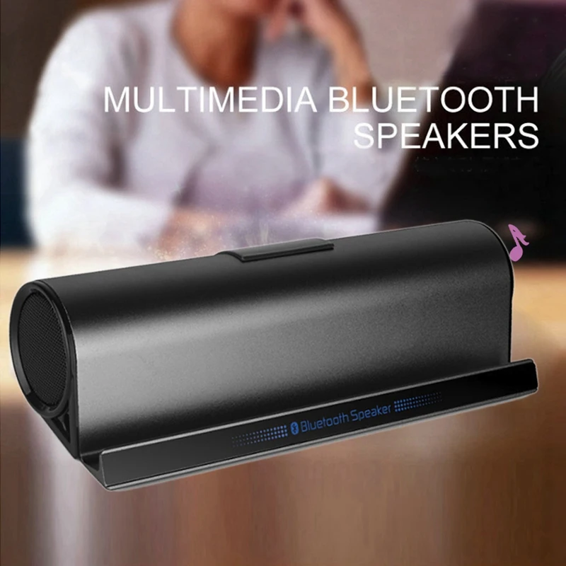 Беспроводной Bluetooth динамик подставка для телефона и планшета бас Setereo улучшенная