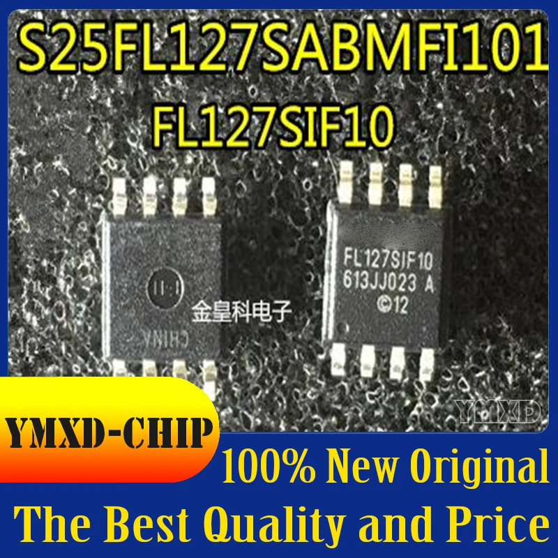 5Pcs/Lot New Original S25FL127SABMFI101 FL127SIF10 In Stock