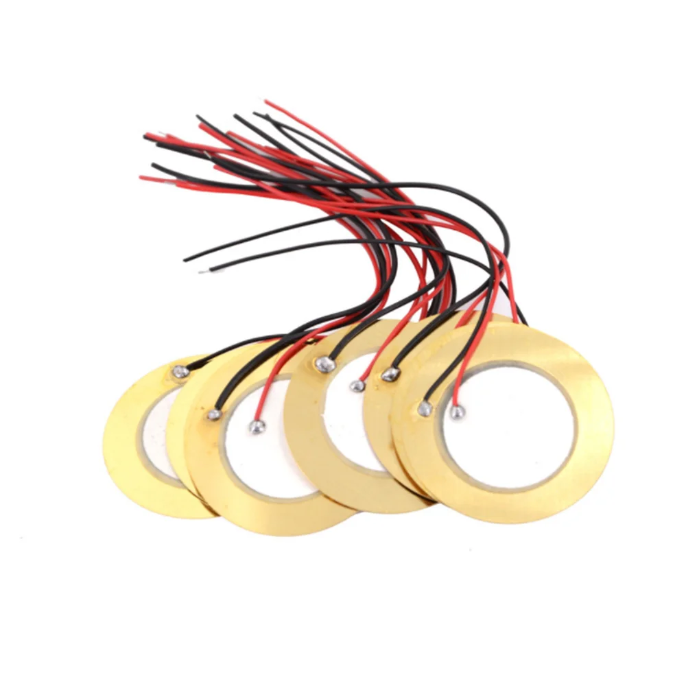 

10PCS 15mm/27mm/35mm Buzzer Wire Copper Piezo Sounder Sensor