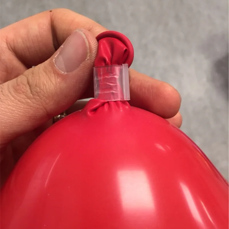 100 шт./компл. с v образной горловиной и Форма воздушные шары уплотнительный зажим
