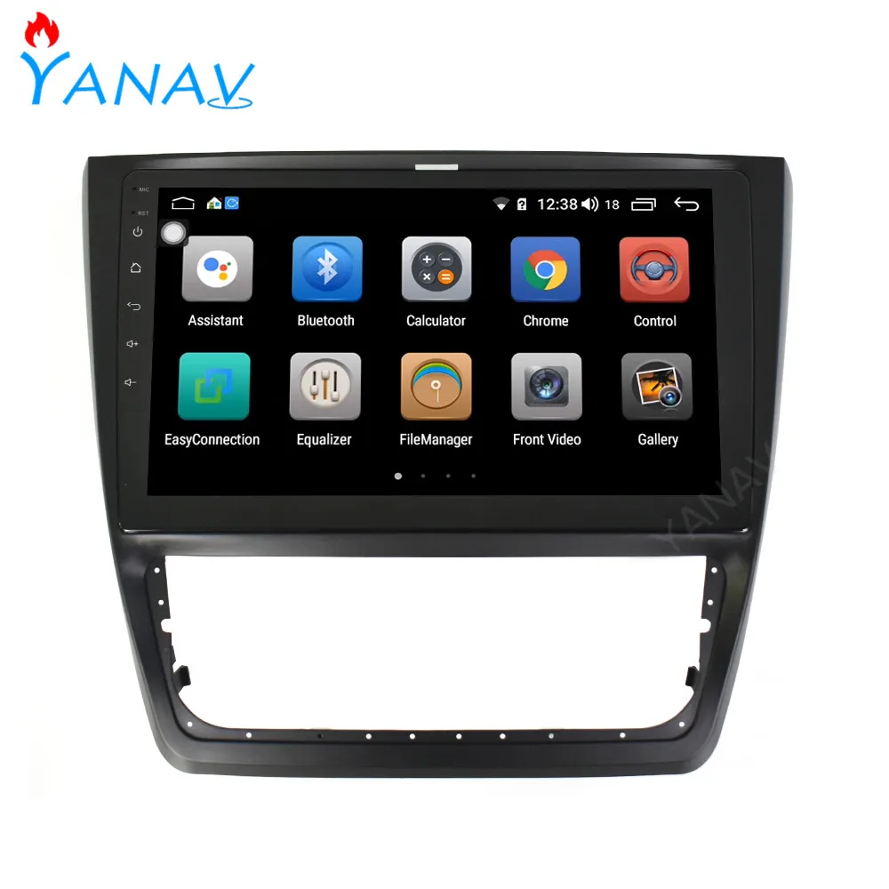 Автомагнитола 2 din для Skoda Yeti стерео-приемник на Android с сенсорным экраном GPS