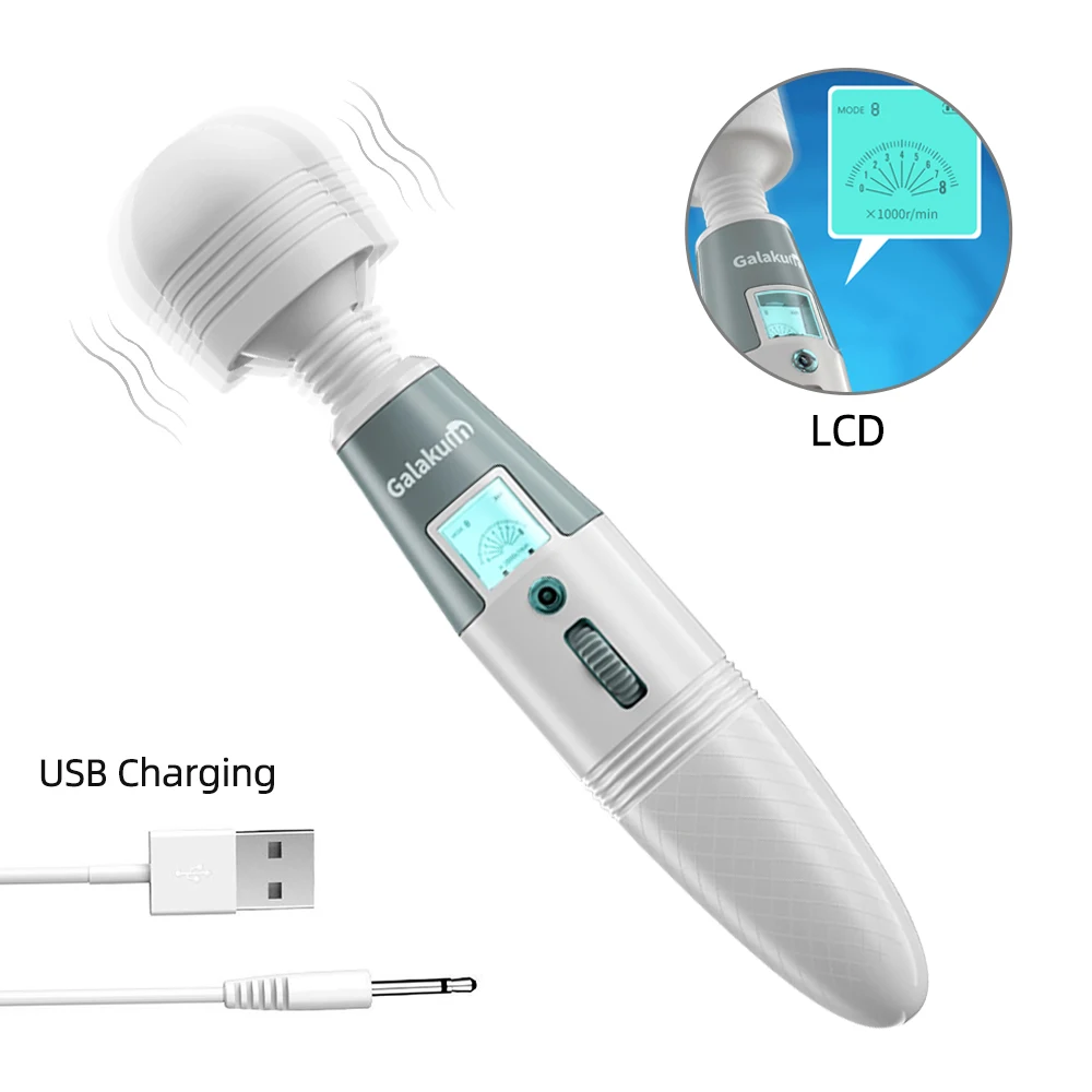Мощный AV вибратор для женщин Волшебная Вагина палочка Стимулятор клитора