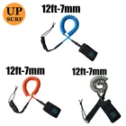 1 шт., неопреновый поводок для доски для серфинга, 12 футов, 7 мм