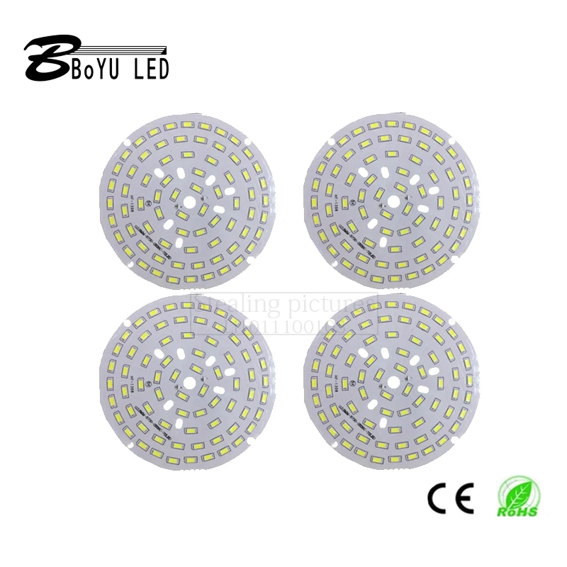 

2pcs LED lamp bead light source board 36W high power bulb light source board linear led light board ring downlight ceiling light