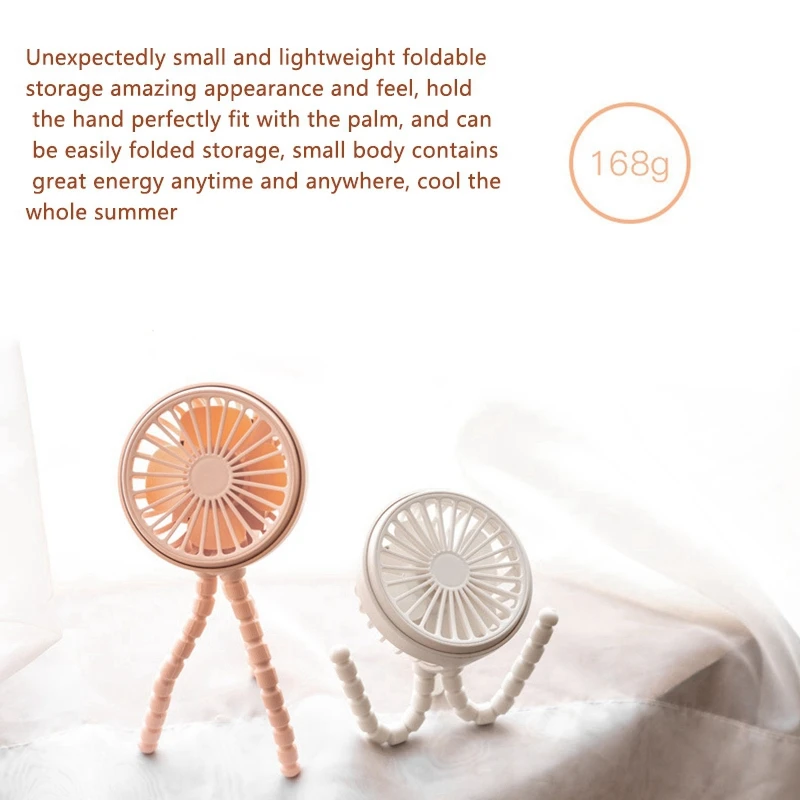 

Handheld Adjustable Fan Hanging Fan Portable Summer Air Cooler Office Desktop Fan Outdoor Travel Hand Cooling Fan