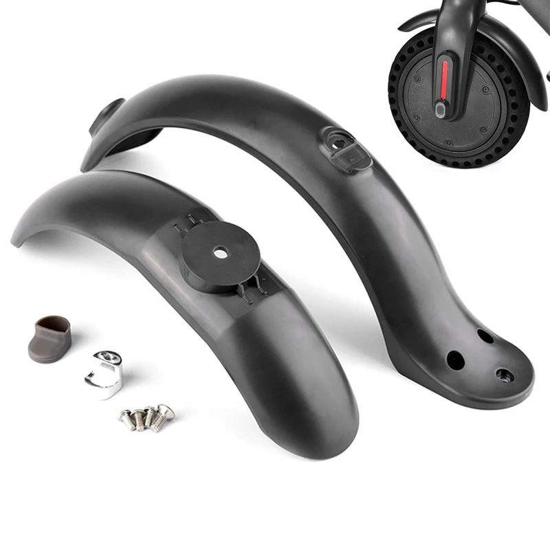 Front Rear Fender For Xiaomi M365 Electric Scooter Mudguard Set Guard Shelf Support Skateboard Parts | Спорт и развлечения