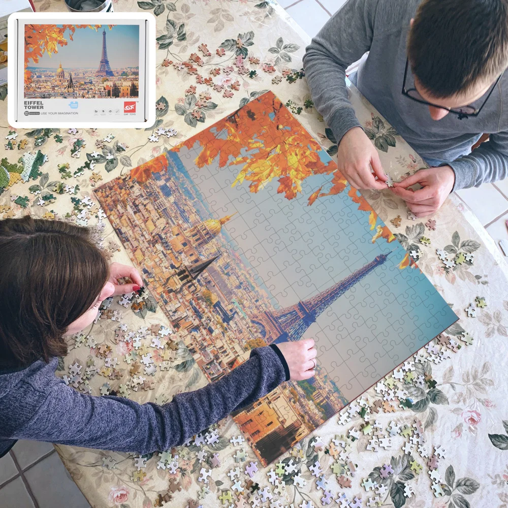 

1 Box of Adult Intelligence Jigsaw Teenager Puzzle Home Jigsaw Plaything