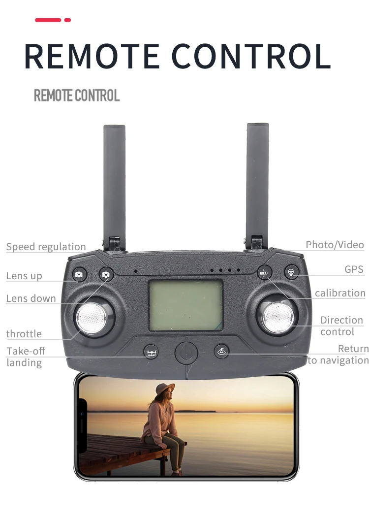 X8 Дрон Дроны с камерой HD GPS rc вертолет 4K игрушки Квадрокоптер Профессиональный