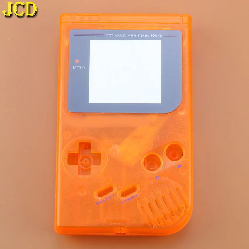 JCD 1 шт. 15 цветов для GameBoy Классическая игра замена пластиковая оболочка Крышка для Nod GB консоль DIY полный корпус для GB чехол - Цвет: G