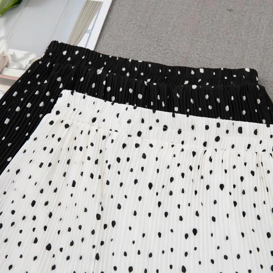 Юбка женская Плиссированная с высокой талией весна-лето кавайная юбка | Женская