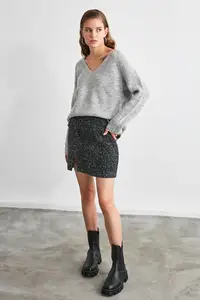 Вязаный свитер с v-образным вырезом TWOAW21KZ2612