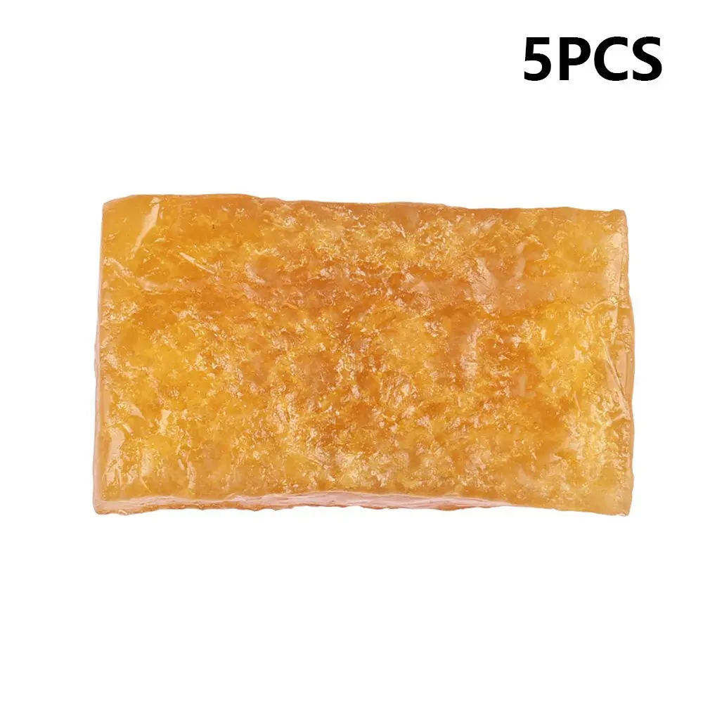 

5 шт. практичный натуральный клей для протирания листов, клей, ластик, блоки для обеззараживания, инструменты для кожи, блочный клей для замш...