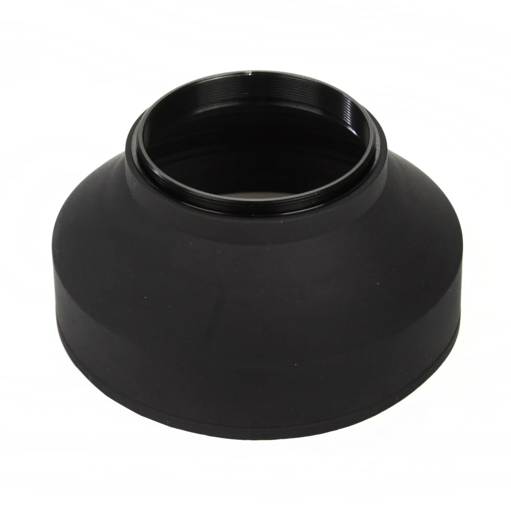 3 в 1 Резиновая бленда Pixco для объектива Canon, Nikon, Pentax 49 мм/52 мм/55 мм/58 мм/62 мм/67 мм/72 мм/77 мм/82 мм камера