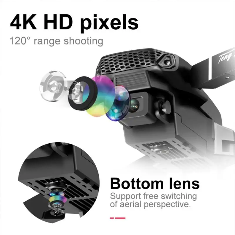 e88 pro rc дрон 4k hd двойная камера бпла 108
