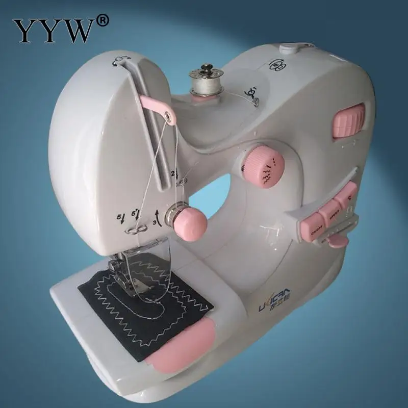 

Mini Hand Sewing Machine Electric Industrial Sewing Machine Foot With Led Double Thread Automatic Tread Handheld Sewing Machine