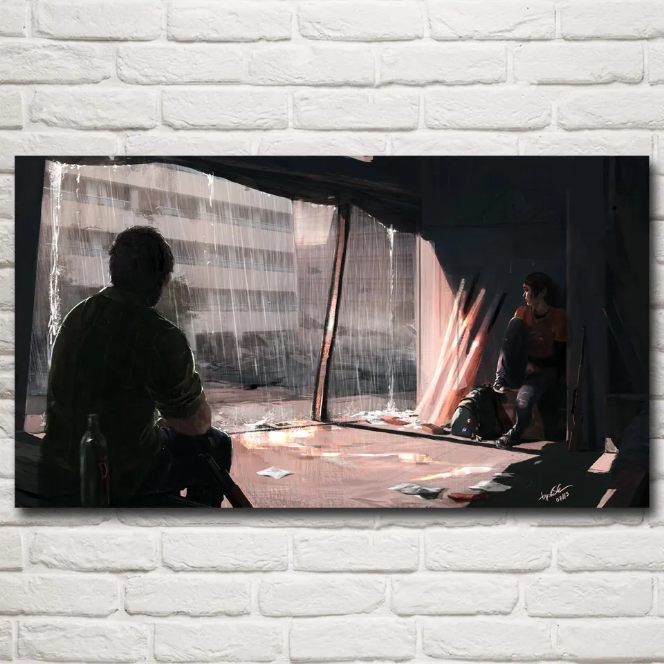 Плакаты The Last of Us шелковые картинки для гостиной картины настенные декорации | Дом