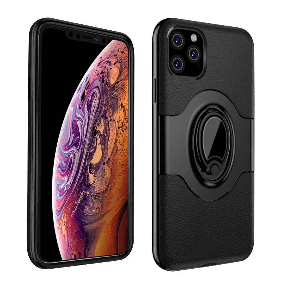 Чехол ERUN для iPhone 11 Pro Max кольцо на палец мягкий силиконовый роскошный чехол с