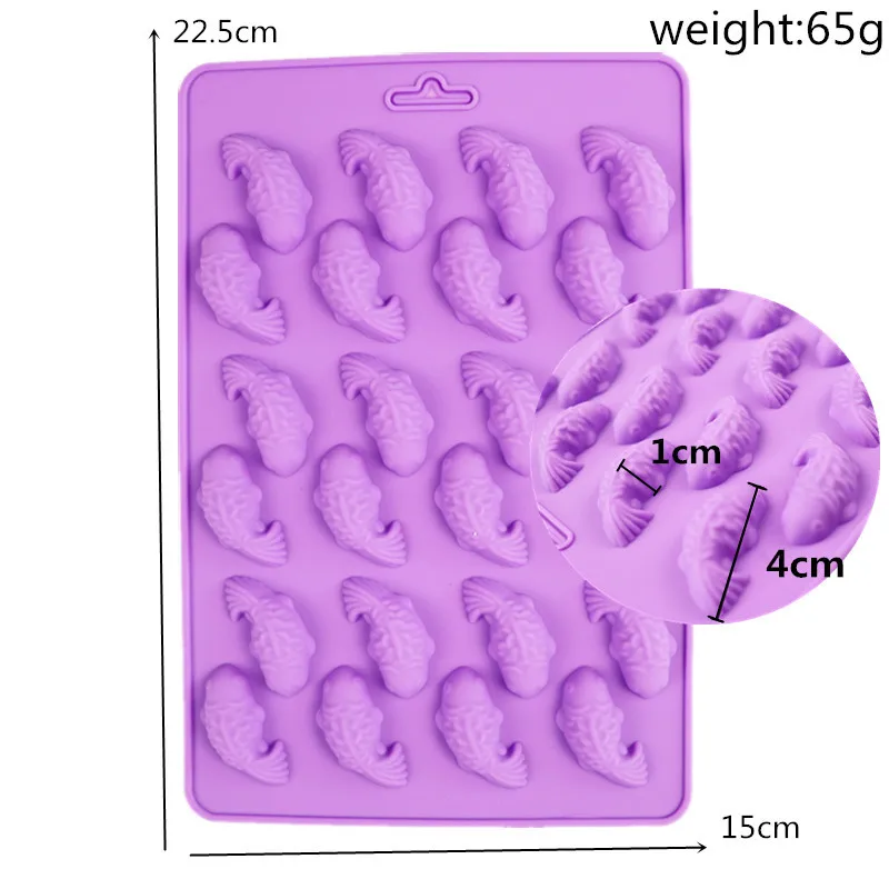 Форма в виде животных 24 даже маленькая рыба карп сделай сам искусственная форма