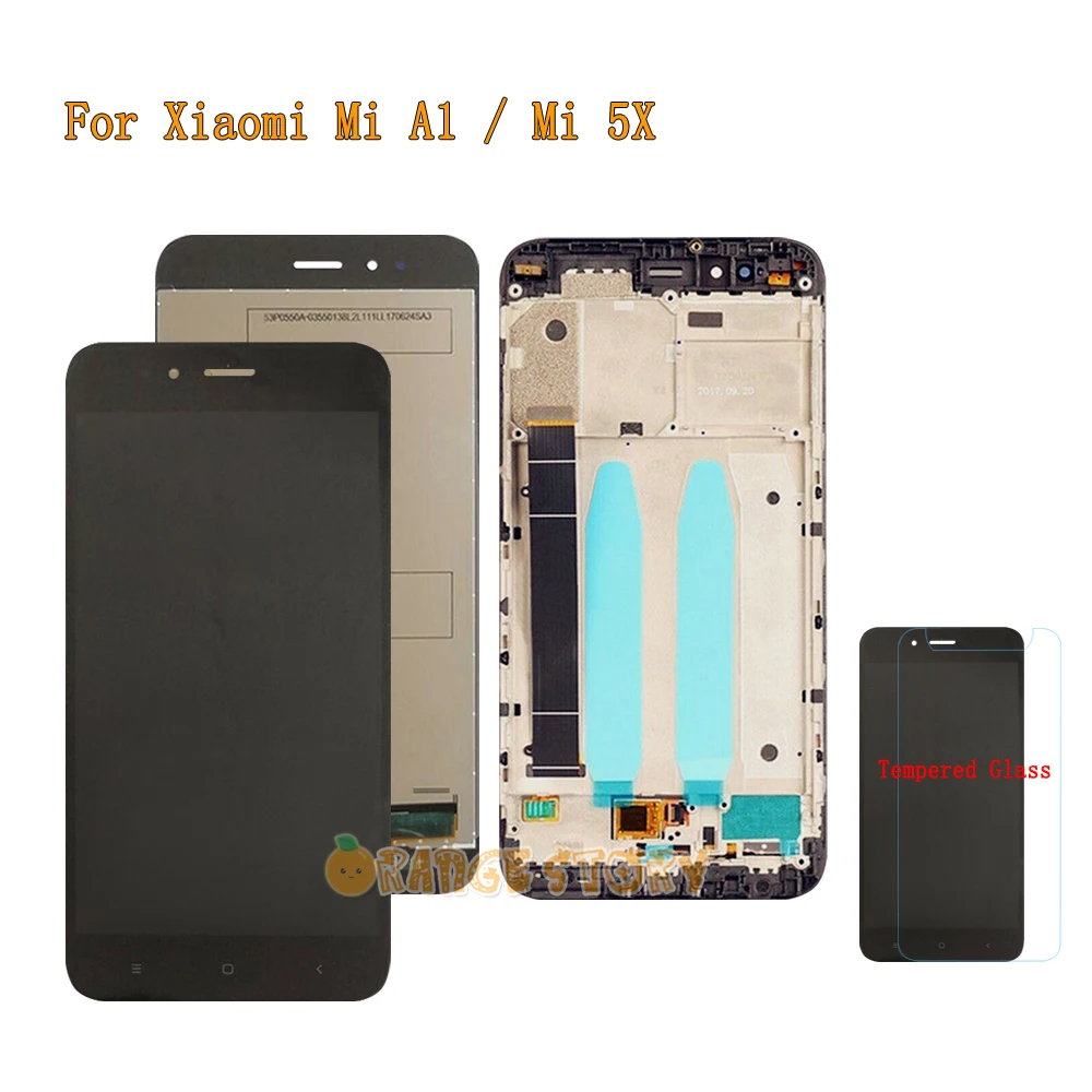 Сенсор ЖК дисплея замена для Xiaomi mi 5x/mi A1 дисплей монитор сенсорный экран стекло с