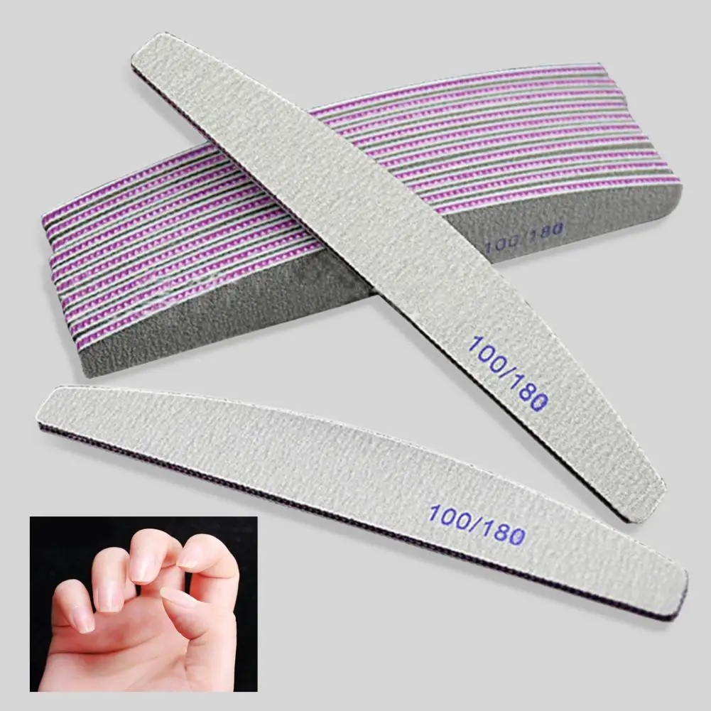 

Пилка для ногтей двусторонняя акриловая, 25 шт.