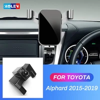 car mobile phone holder for toyota alphard right hand driver 2015 2019 air vent mobile phone stand mount cradle clip gps bracket