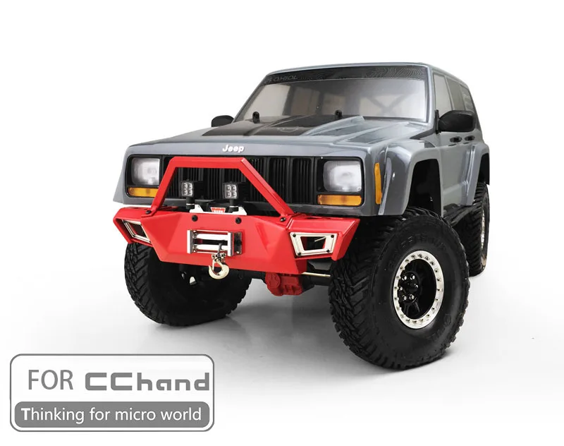 Металлический передний бампер для AXIAL SCX10 90046/90047 cherokee|Детали и аксессуары| |