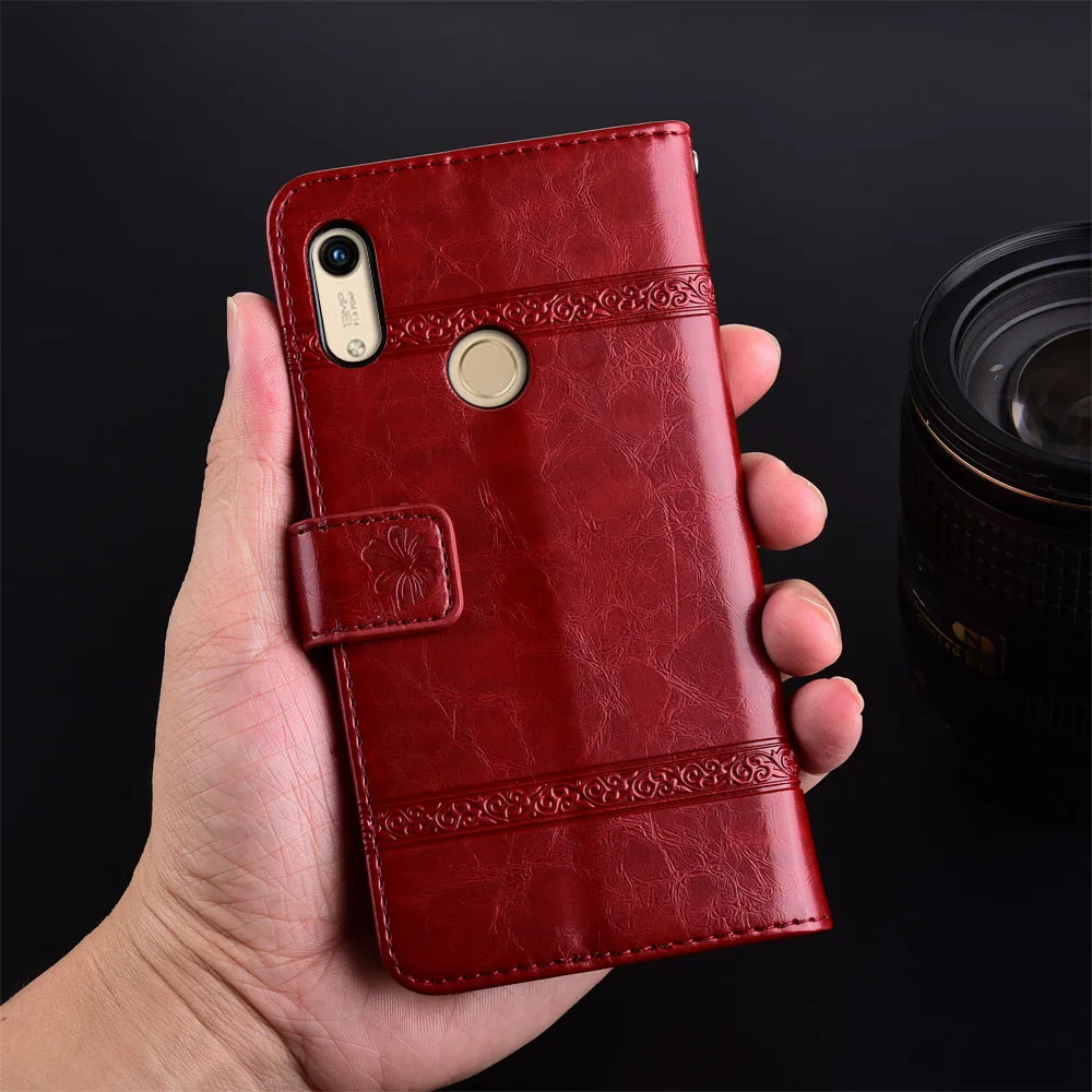 Для браслете Huawei Honor 8A 8 JAT L29 Coque задняя крышка Honor8A чехол Мода цветок кошелек для