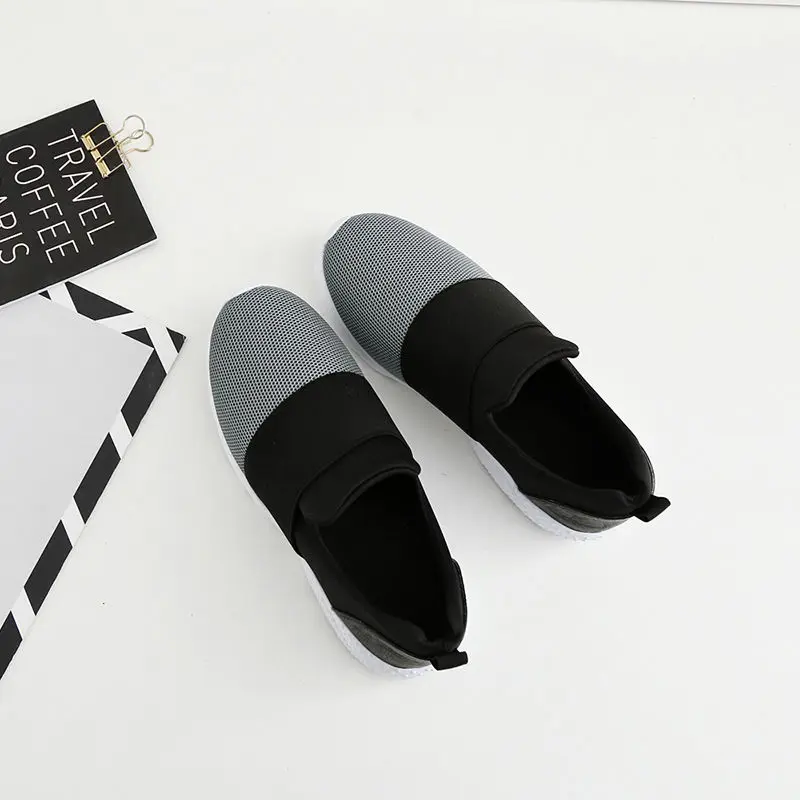 Лоскутные кроссовки размера плюс 43 для женщин Сезон весна лето