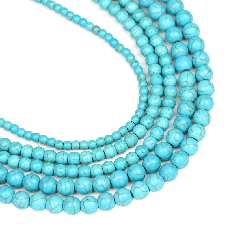 

40cm/pack Created beads 4/6/8/10mm Round Natural Green Created Beads Loose for Jewelry Making