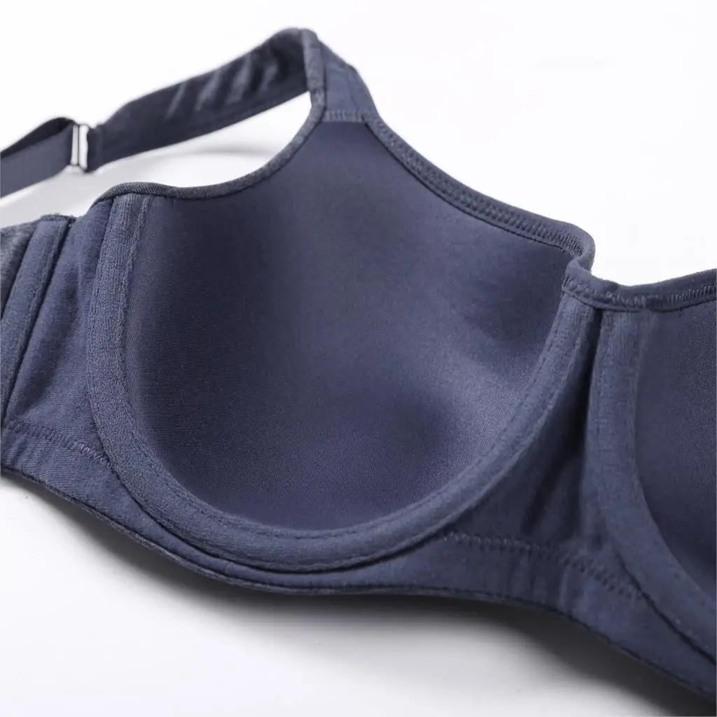 

Hot Sale Women's Contour Seamless Full Coverage Underwire Support Padded Balconette Bra T-shirt Plus Size