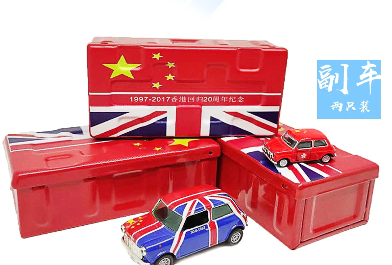 

Mini Cooper 1:43&1:87 two car DieCast Model Car Collection Limited