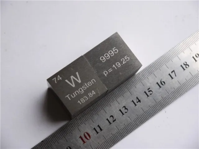 Вольфрамовый металл в периодической таблице длина стороны кубика составляет
