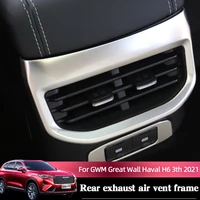 for gwm great wall haval h6 3th 2021 gear panel decorative windows control frame inner door bowl sticker interior accessories