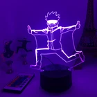 Акриловый светодиодный ночсветильник в стиле аниме 3D, лампа для Сатору, годзё, юютсу, кайзен светодиодный настосветильник лампа для спальни, декоративный ночсветильник, подарок на день рождения